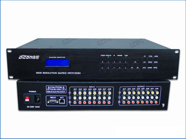 DICON(�ſ�)�ӿھ���:AV�����л���,DIC-AV0808